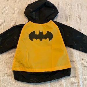 GAP DC Batman 2T Toddler windbreaker/Rain jacket